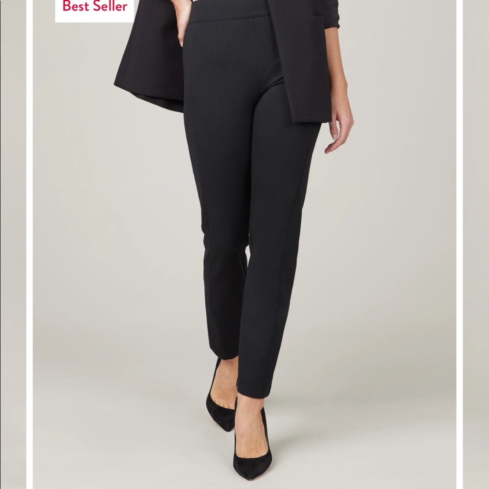 COPY - SPANX Perfect Pant, Slim Straight, Black, L Petite